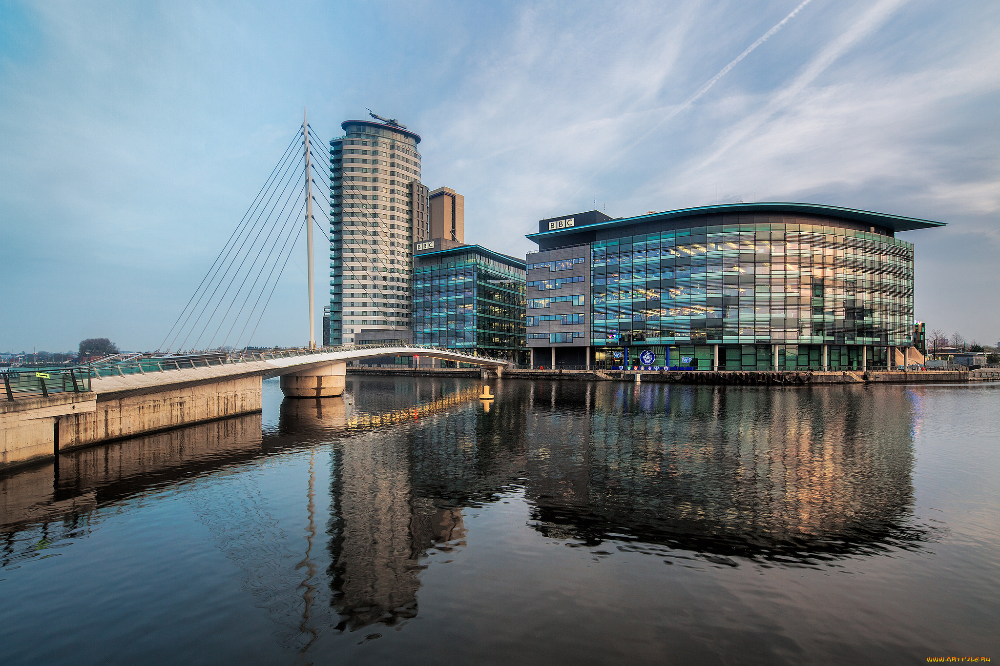 media city footbridge, , - , , , 